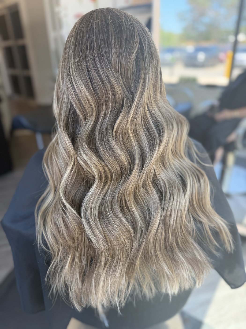 Dimensional blonde balayage